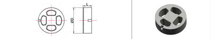 Technical Drawing of Valve Disk