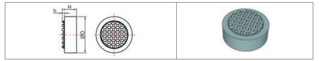 Technical Drawing of Substrates for Mining