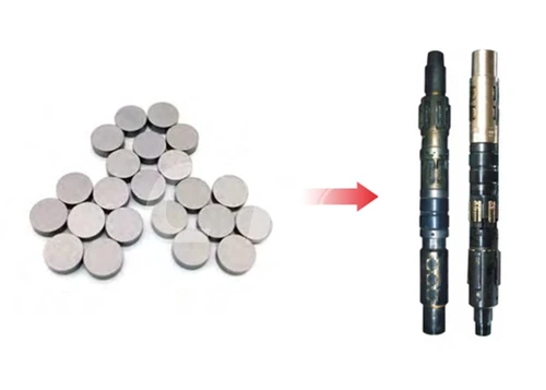 carbide round insert for rtts packer