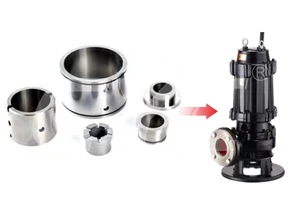 carbide sleeves for oil pump