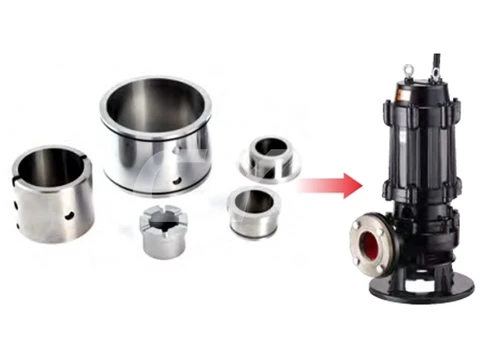 carbide sleeves for oil pump