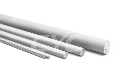 rods with helical coolant holes