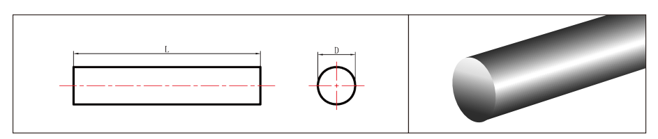 无接地棒，随机长度
